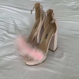 High heels pink